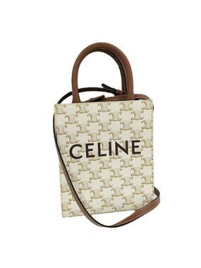 Celine Mini Vertical Cover 2-Way Bag Cream
